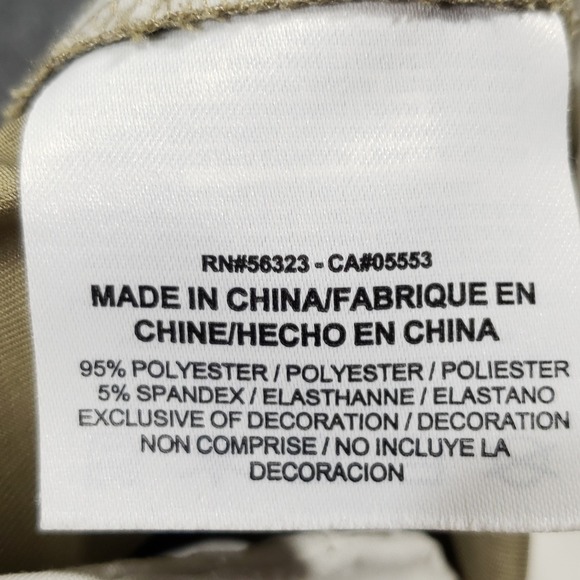 Nike Dri-FIT Flat Front Golf Pants Mens 36x30 Tan 472532-235 Performance - Picture 15 of 16